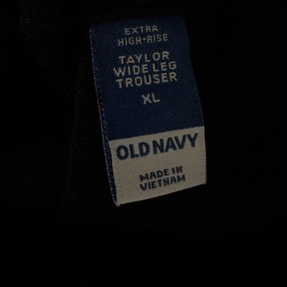 New Old Navy Extra High-Waisted Taylor Wide-Leg Trouser Pants Women's Size XL - Picture 5 of 9